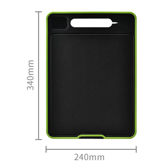 Foldable Double-Sided Thawing Cutting Board 4-In-1 Aluminum Alloy Chopping Board with Knife Sharpener and Garlic Grinder