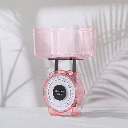 Restaurant Cooking Spring Scale Food Vegetables Scale Weighing Dial 1Kg Mechanical Home Kitchen Scales Kitchen Weight Scales
