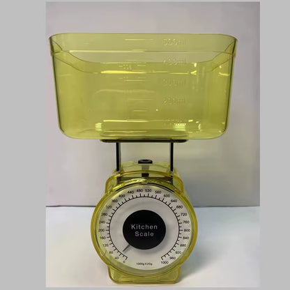 Restaurant Cooking Spring Scale Food Vegetables Scale Weighing Dial 1Kg Mechanical Home Kitchen Scales Kitchen Weight Scales