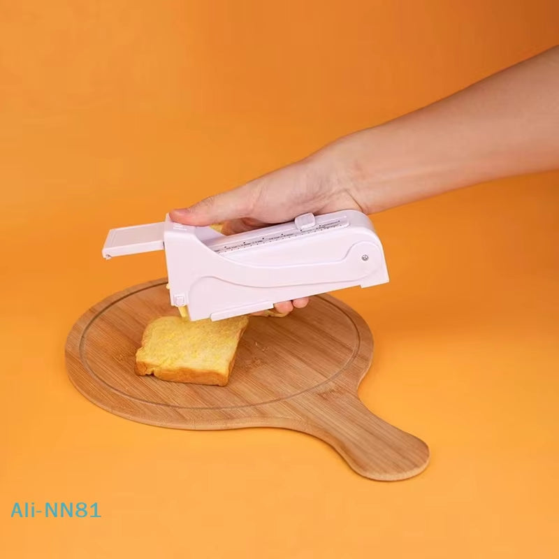 【N】Adjustable Butter Cheese Dispenser with Stainless Steel Blade for Making Breads Butter Cutting Baking Tools Cheese Splitter