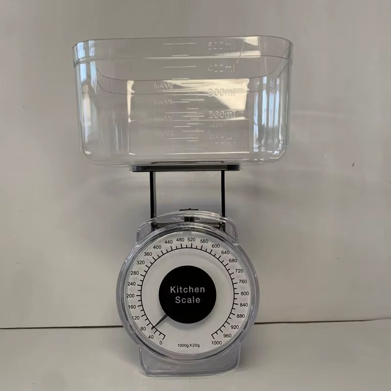 Restaurant Cooking Spring Scale Food Vegetables Scale Weighing Dial 1Kg Mechanical Home Kitchen Scales Kitchen Weight Scales