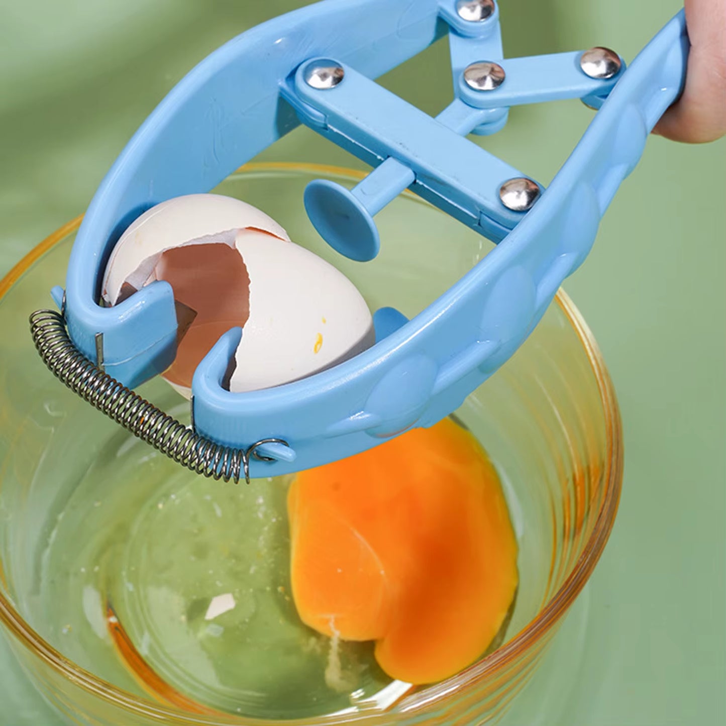 Egg Opener Manual Stainless Steel Multifunction with to Bake Egg Yolk White Cracker Kitchen Home Gadgets Tool Novel Accessories